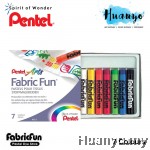 Pentel Fabric Fun Pastel Dye Sticks (Colours of 7)
