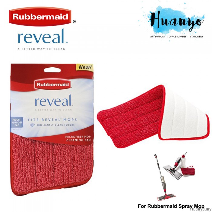 Rubbermaid Reveal Spray Mop Microfiber Cleaning Mop Cloth Pad