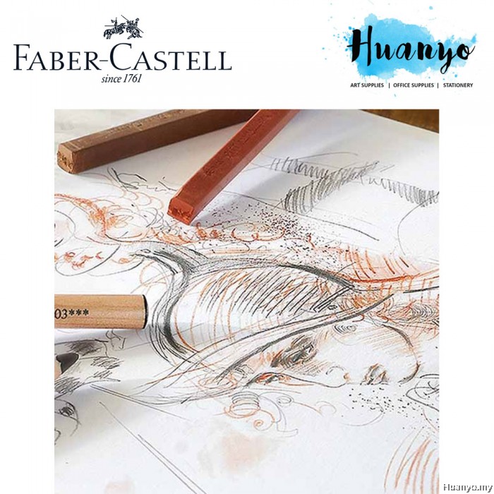 FABER-CASTELL PITT MONOCHROME Estuche De Metal Con 24