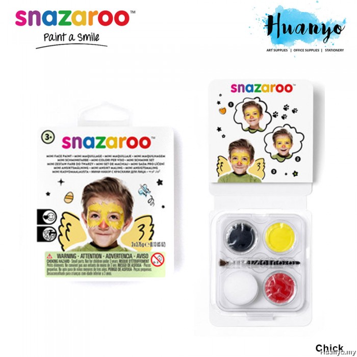 Snazaroo Mini Face Paint Kit (Halloween / Parties)