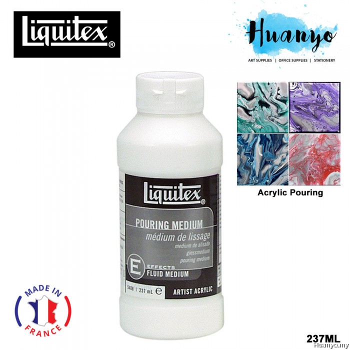 Liquitex Pouring Acrylic Fluid Medium 237ML