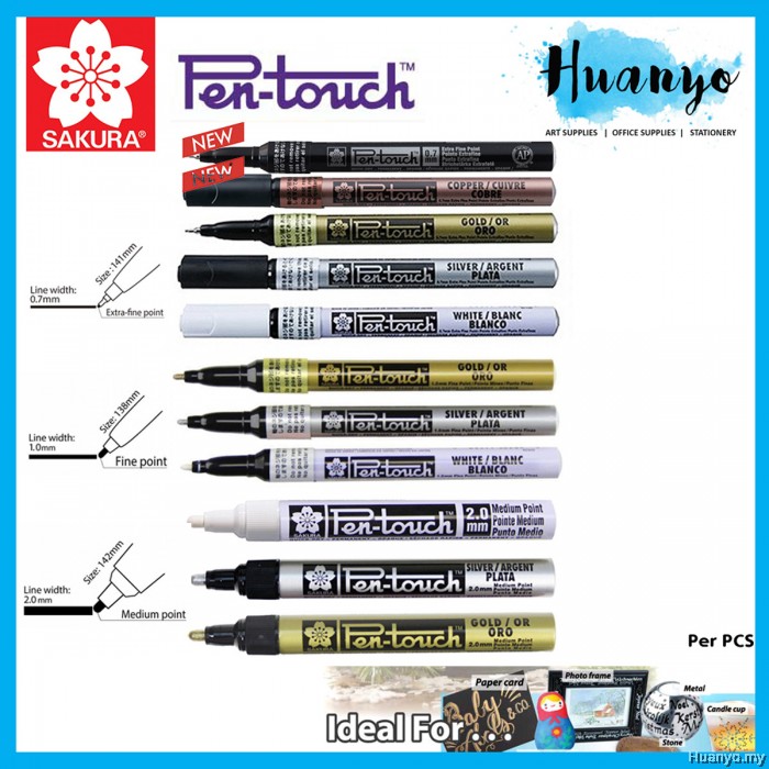 Sakura Pen Touch Paint Calligraphy Marker Pen Extra Fine