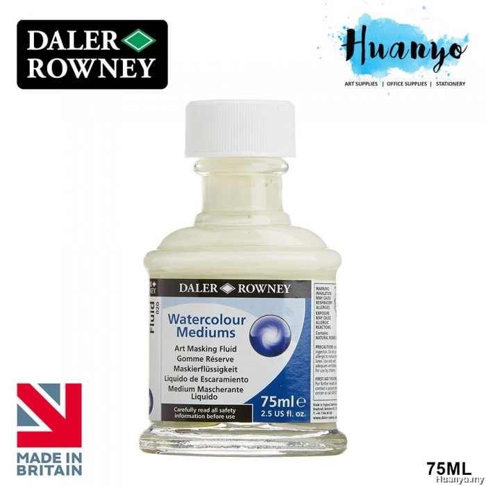 Daler Rowney Water Colour Medium Masking Fluid 75ML
