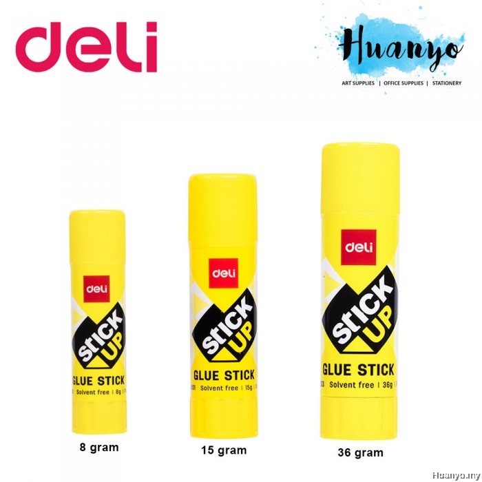Deli Strong Adhesive Paper Glue Stick (8g /20g / 36g)