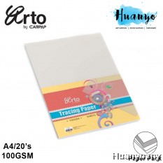 CAMPAP Arto A4 Tracing Paper 100gsm  - 20 Sheet/Pack