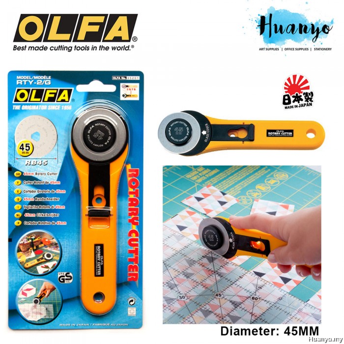 OLFA Rotary Cutter 45MM Diameter RTY2/G