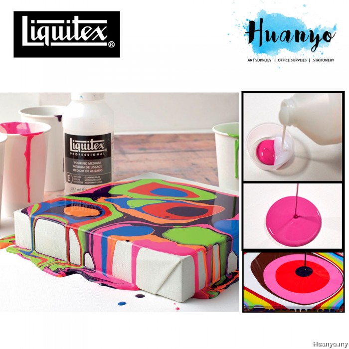Liquitex Acrylic Fluid Painting Pouring Medium 946ML