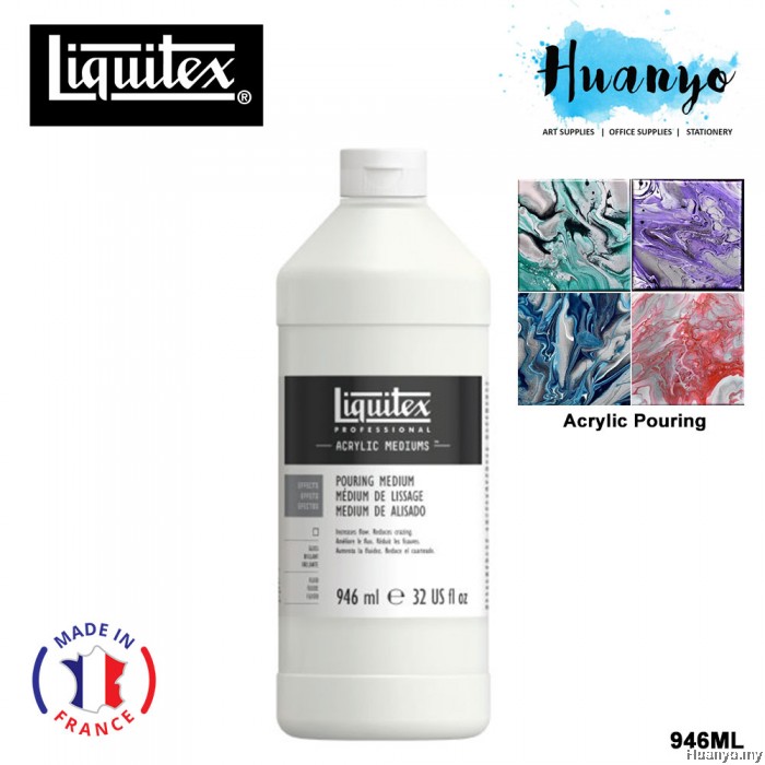Liquitex Acrylic Fluid Painting Pouring Medium - 946ML