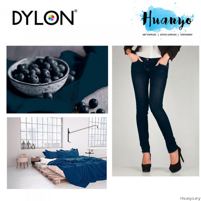 Dylon Fabric Dye for Jeans 50G (Jeans Blue)