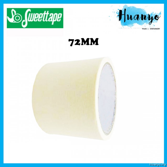 Sweettape Crepe Paper Masking Tape 17 Yard (12MM / 18MM / 24M / 36MM ...