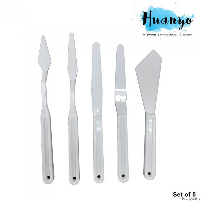 ArtPac Plastic Palette Knife Set (Set of 5)