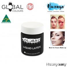 Global Colours Liquid Latex 45ML (For FX / Halloween makeup, Fake Skin and Scars)