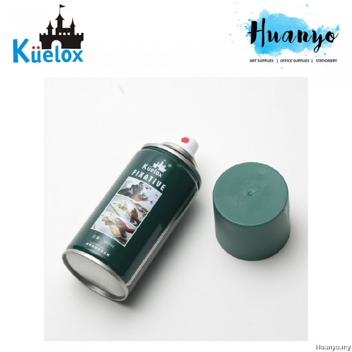 Kuelox Fixative Spray For Sketch, Charcoal, Pastel (50ML/180ML/300ML)