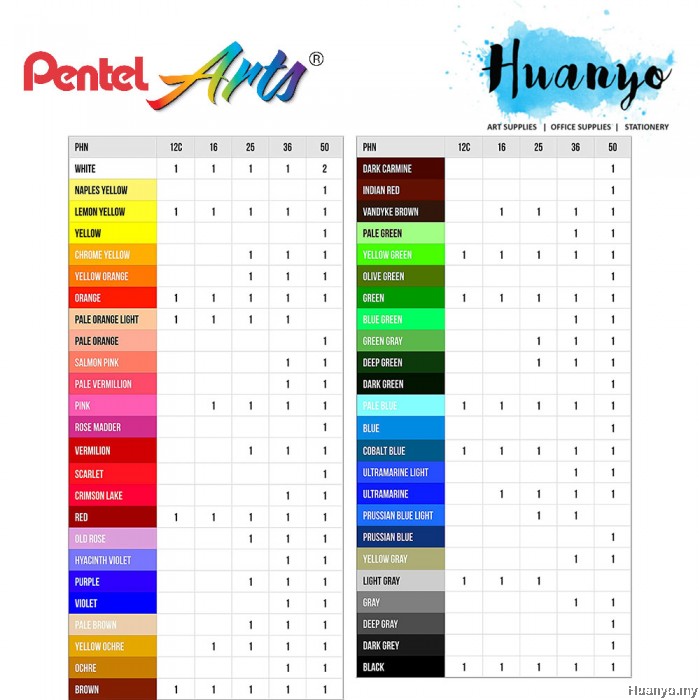 Pastel Shade Pastel Colors Names / some of the colours in this palette