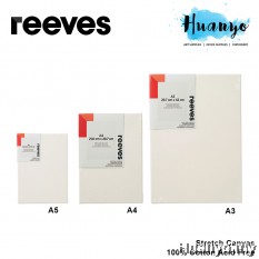 Reeves Artist Stretch Canvas Rectangle A Series Size (A5 / A4 / A3)