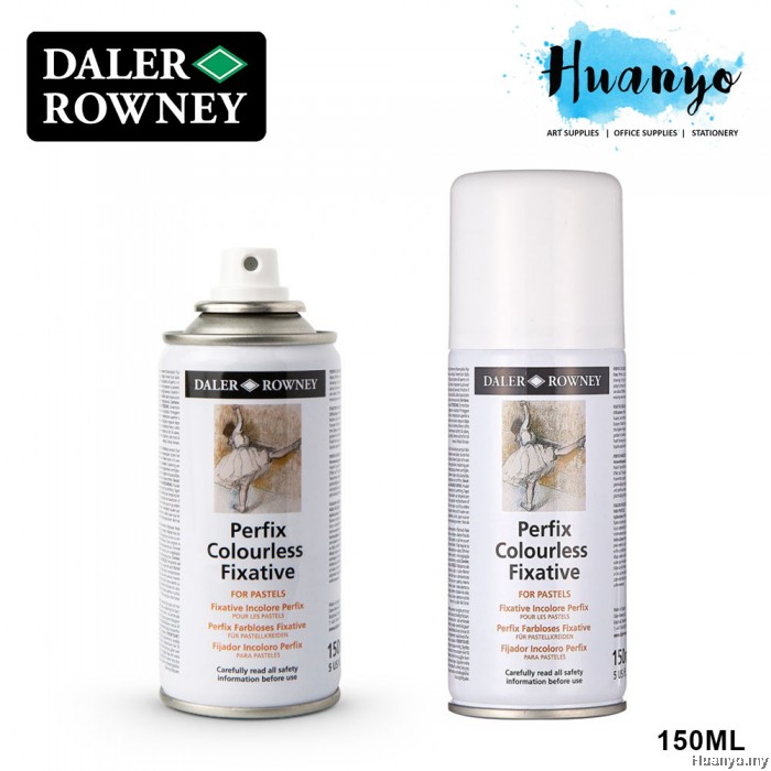 Daler Rowney Prefix Colourless Fixative For Pastel, Charcoal (150ML