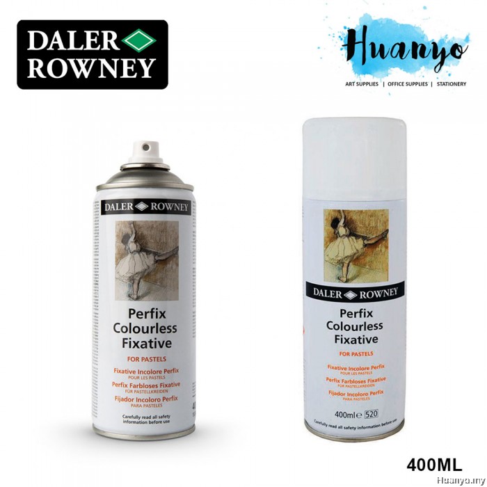 Daler Rowney Prefix Colourless Fixative For Pastel, Charcoal (150ML