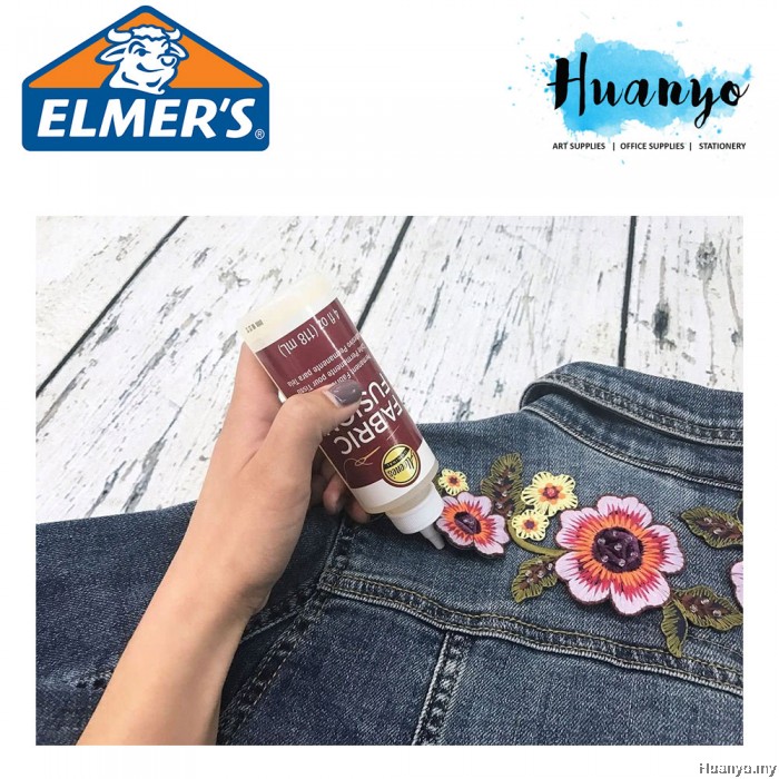 Elmer's Craft Bond Launderable Fabric & Paper Permanent Glue (118ML / 4OZ)
