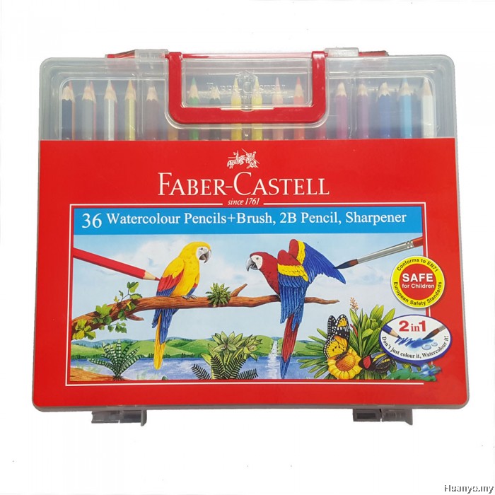 Faber Castell Watercolor Pencils 36L
