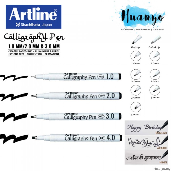 Drawing Chisel Nib Calligraphy Calligraphy Pen Chisel Tip