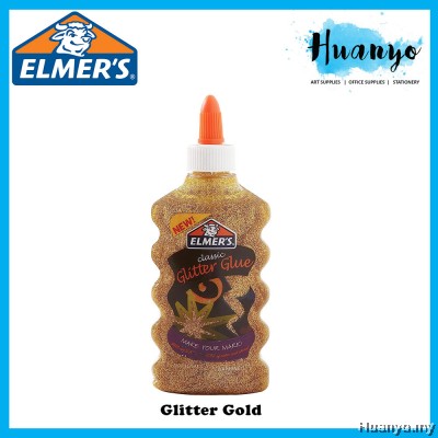 Elmer's Non Toxic Washable Glitter Glue (Best for Glitter Slime) [177ML]