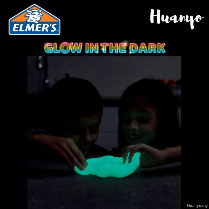 Elmer's Non Toxic Washable Glow in the Dark Glue (Best for Slime ...