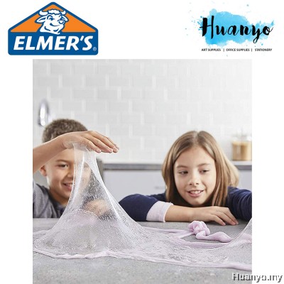 Elmer's Non Toxic Washable Translucent Colour Clear Glue (Best for Slime) [Elmer's Non Toxic Washable Translucent Colour Clear Glue (Best for Slime) [147ML]]