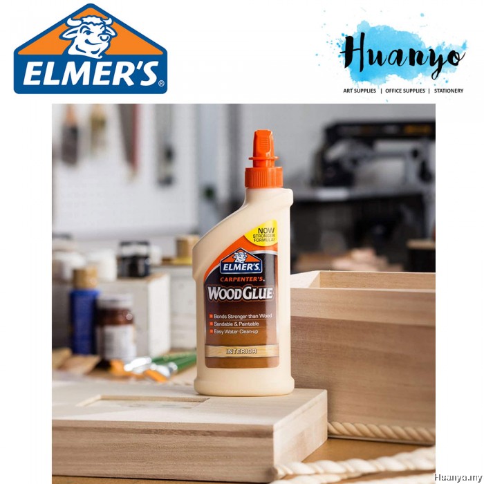 Elmer's Carpenter Interior Wood Glue Hardware Adhesive 118ML/236ML