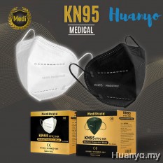 MediShield/Zero Degree KN95 5 Layer Medical Anti Virus Face Mask (MDA Approved, 10pcs / 50pcs Per Box)