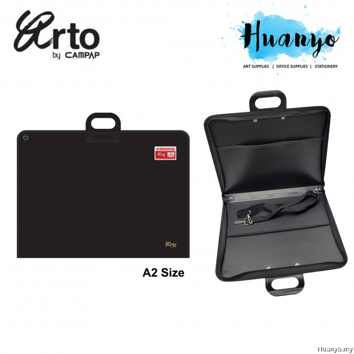 Campap Arto Drawing Drafting Portfolio Zipper Bag A2 size With