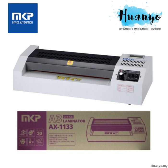 MKP Office Heavy Duty Laminate / Laminating / Laminator Machine A3 size