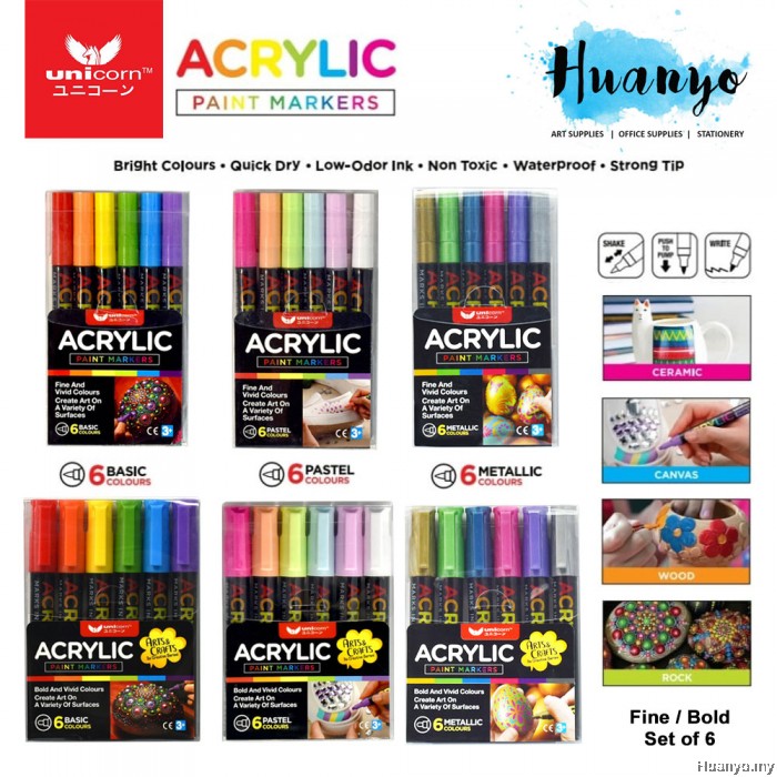 acrylic paint marker