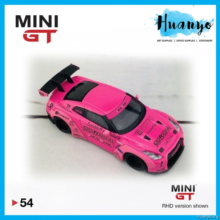 MINI GT 1/64 #54 LB Works Nissan GT-R (R35) 