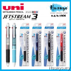 UNI Jetstream 3 Colour in 1 Multi Ink Ball Pen (0.5/0.7mm)