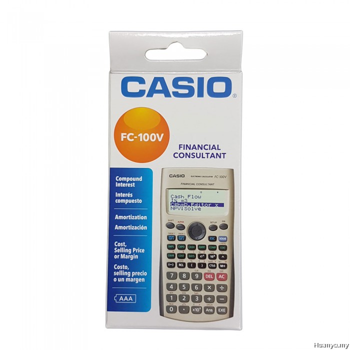 Casio financial calculator price sales