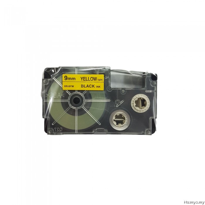 Casio EZLabel Tape Cartridge 9mm Yellow