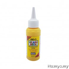 AMOS Glass Deco Paint 60ML - Sunny Yellow