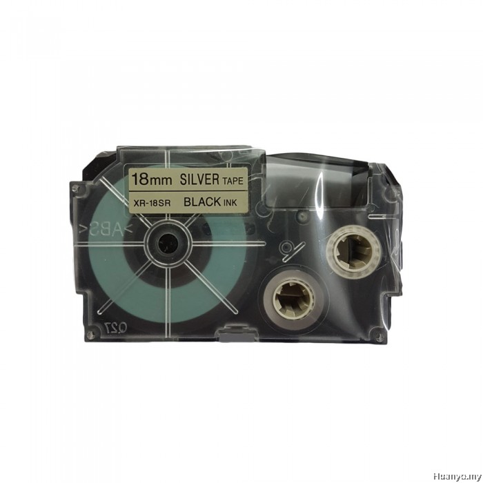 Casio EZLabel Tape Cartridge 18mm Silver