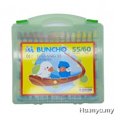 Buncho Gabang Oil Pastel (55 Colours / 60pcs)