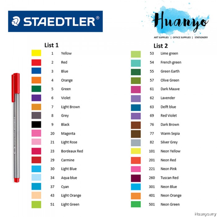 Staedtler Triplus Color - 3 Pennarelli Neri A Punta Fine 1mm, Inchiostro Lavabile, DRY-SAFE, Ergonomici