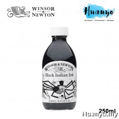 Winsor & Newton Drawing Ink - Black Indian Ink (250ml)