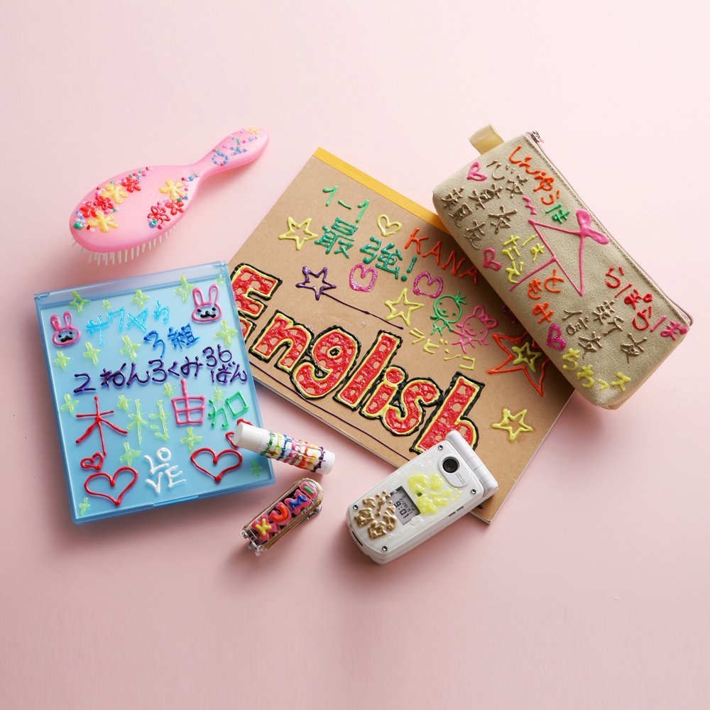 Sakura Espie 3D Decoration Marker Pen No.719-Glittering Red