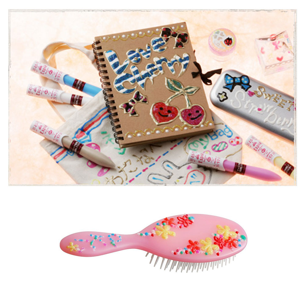 Sakura Espie 3D Decoration Marker Pen No.736-Glittering Blue