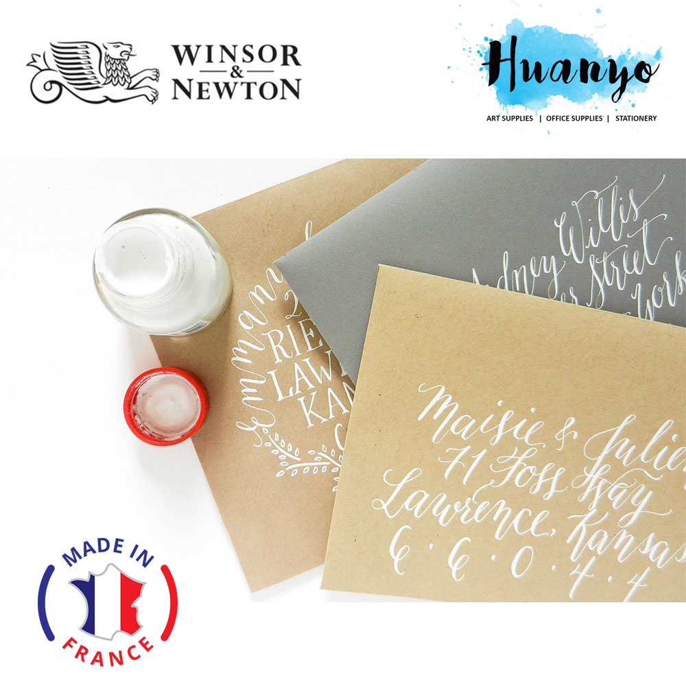 Winsor & Newton Calligraphy Ink - White (30ml)
