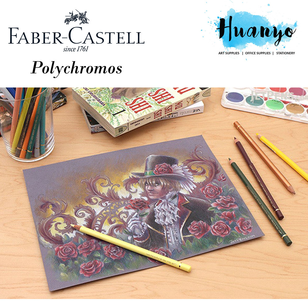 Faber-Castell Polychromos Artist Colour Pencil - Black