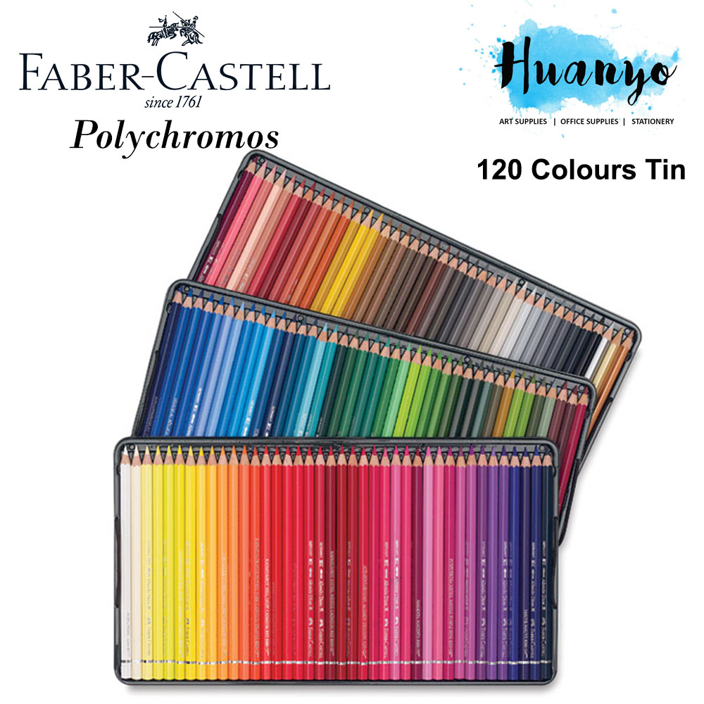 Faber-Castell Polychromos Artist Colour Pencil Tin ...