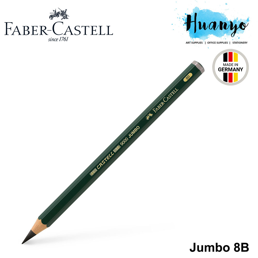 Faber Castell Graphite Pencil 9000 Jumbo 8b