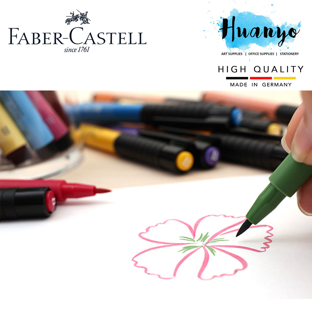 Faber-Castell PITT 6 Artist Brush Pens - Light Skin Tones