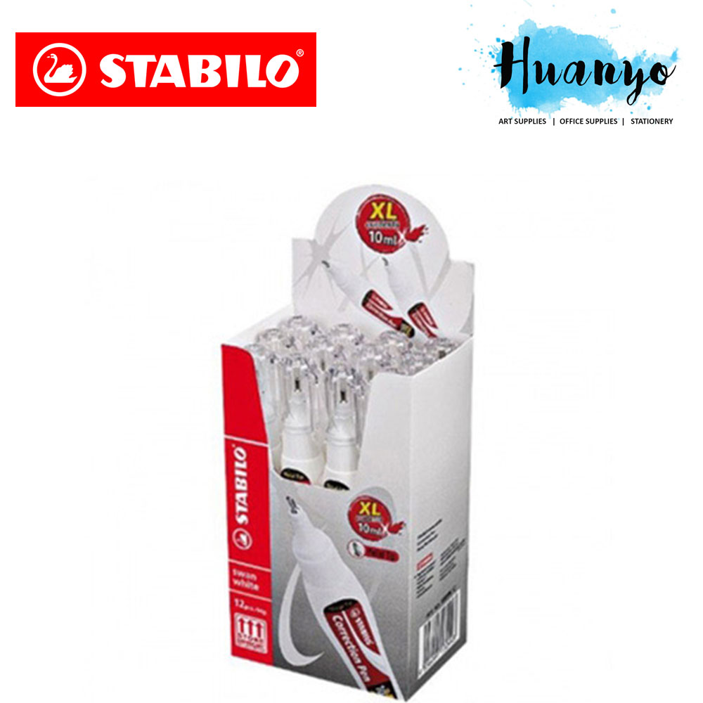 STABILO Correction Fluid Liquid Pen Metal Tip XL 7ML / 10ML (Per PCS)