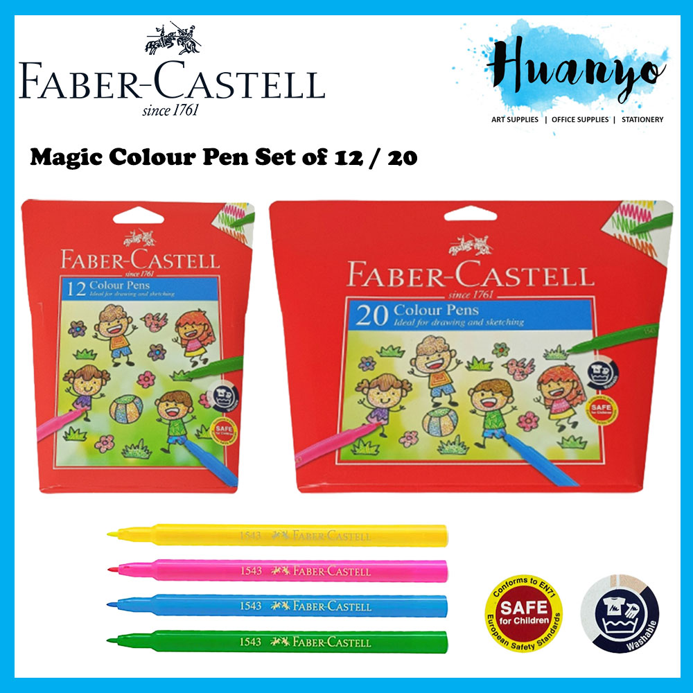 Faber castell fiber tip pens clearance